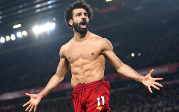 Mohamed Salah một trong những cầu thủ không xăm mình