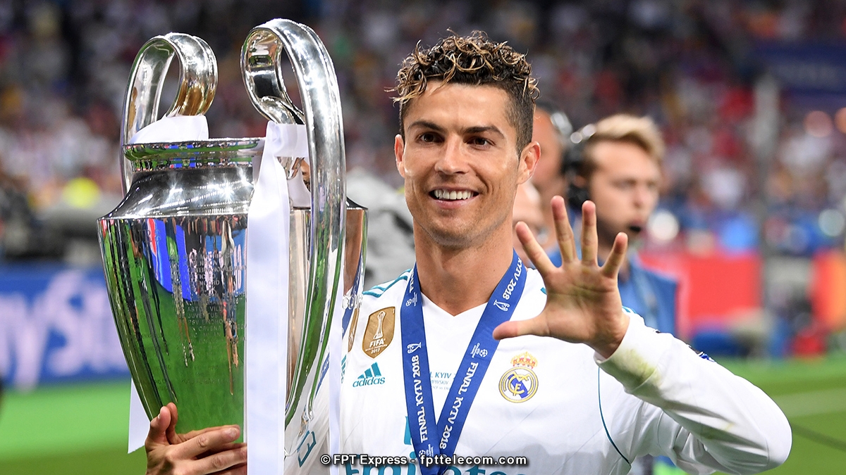 Hàng loạt thành tích đáng ấn tượng của cầu thủ Ronaldo