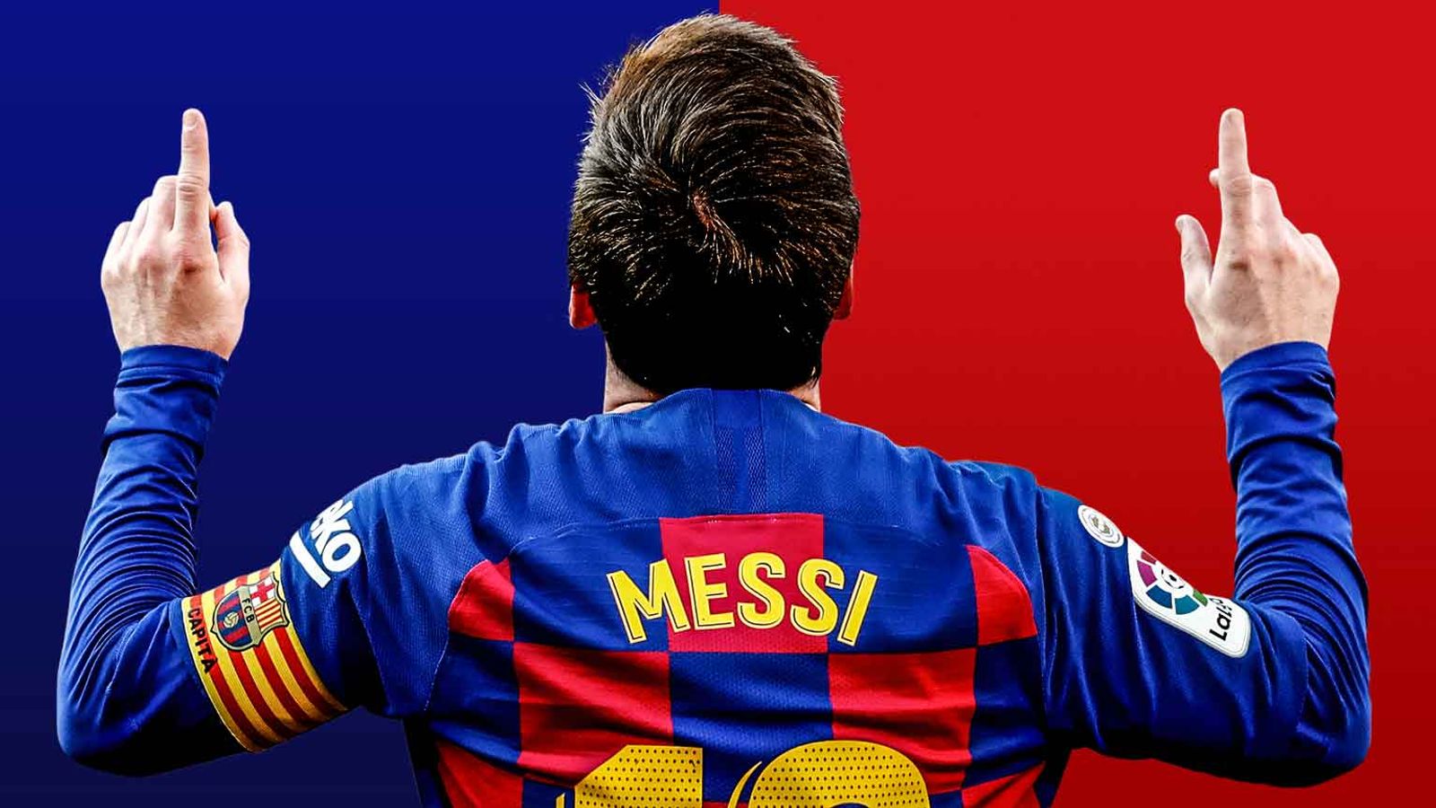 Messi mang áo số 10